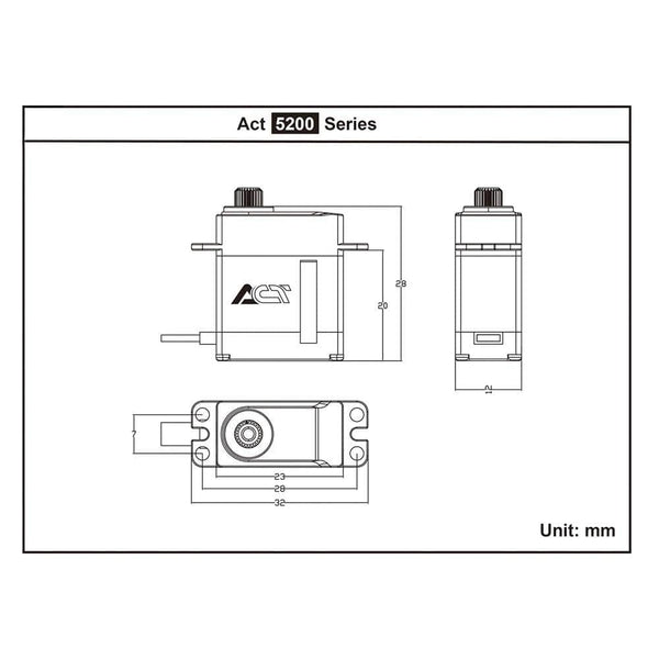FRSKY Servo FrSky Act M5213H Servo