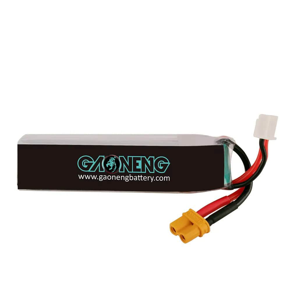 GNB Battery Gaoneng GNB 11.1V 3S 550mAh 90C LiPo Micro Battery (Long Type) - XT30