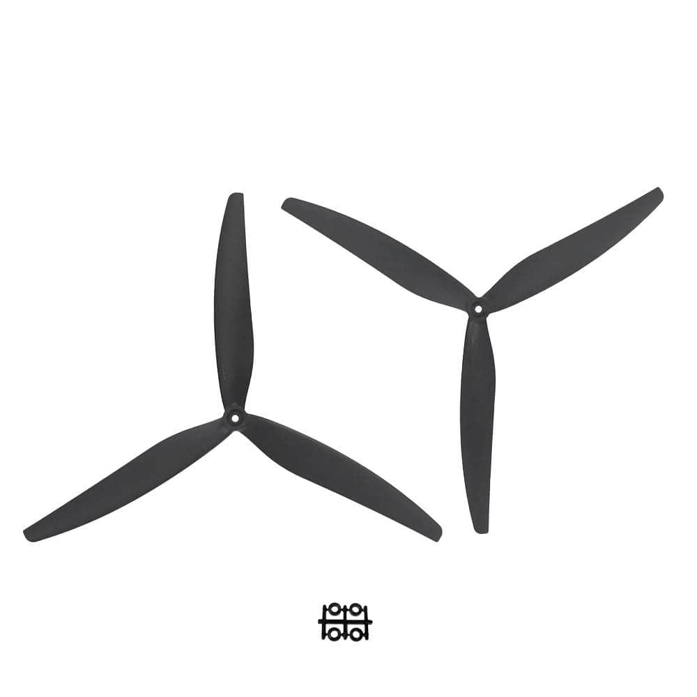 GEMFAN Prop Gemfan 16X8X3 Glass Fiber Nylon 3-Blade Propeller (Set of 2)