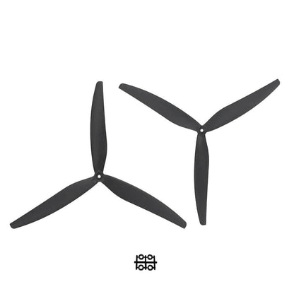 GEMFAN Prop Gemfan 16X8X3 Glass Fiber Nylon 3-Blade Propeller (Set of 2)