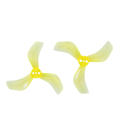 GEMFAN Prop Clear Yellow Gemfan 2216S PC 3-Blade Propeller