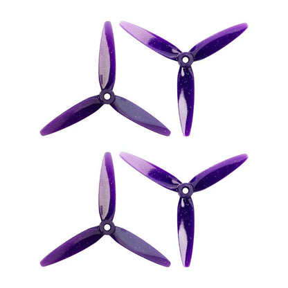 GEMFAN Prop Zurple Gemfan 493D 3D 3-Blade Propeller (Set of 4)