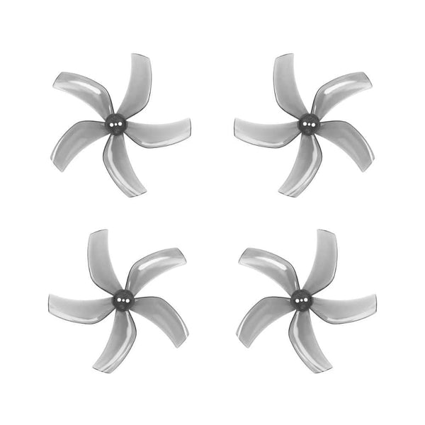 GEMFAN prop Clear Gray Gemfan D90S 90mm 3.5" Ducted 5-Blade Propeller (Set of 4) - 1.5mm Shaft