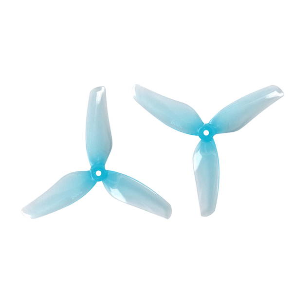 GEMFAN Prop Blue Gemfan Hurricane 2009-3 Durable Tri-Blade 2" Prop 8 Pack (1.5mm Shaft) - Choose Your Color