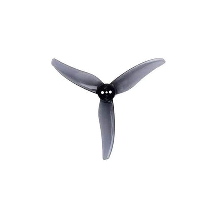 GEMFAN Prop Clear Gray Gemfan Hurricane 3520 Durable 3-Blade Propeller (Set of 4) - 1.5mm