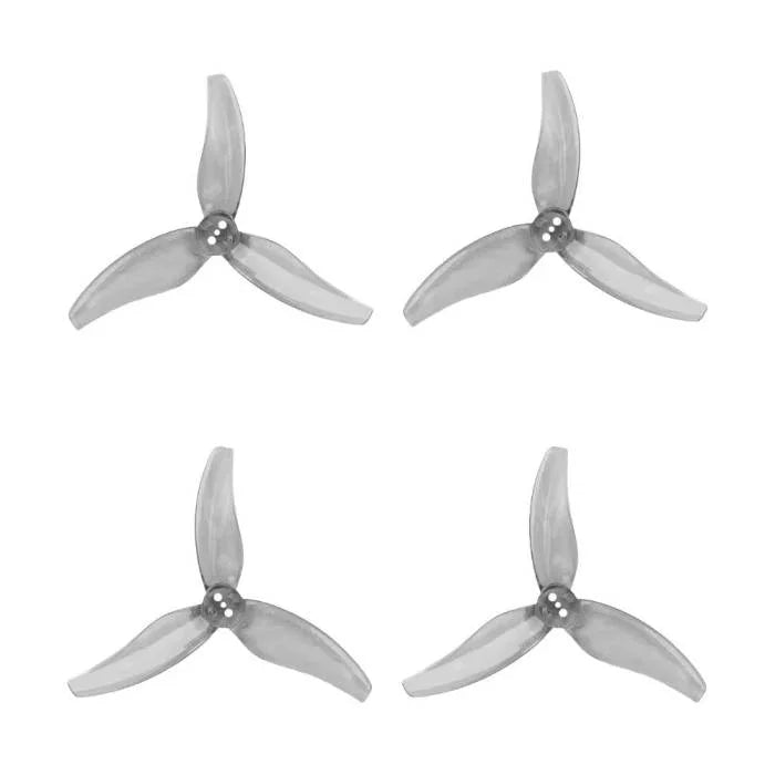 GEMFAN Prop Clear Gray Gemfan Hurricane 3630 3-Blade Propeller (Set of 4) -1.5mm