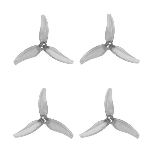 GEMFAN Prop Clear Gray Gemfan Hurricane 3630 3-Blade Propeller (Set of 4) -1.5mm