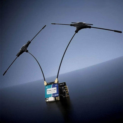 GEPRC RC RX GEPRC Gemini Xrossband Receiver - ELRS 2.4Ghz/915Mhz