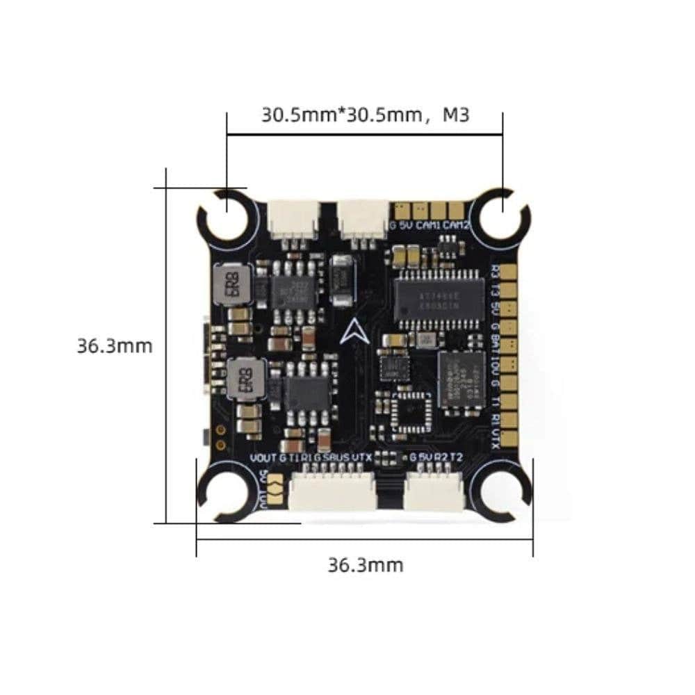 HGLRC FC HGLRC F405 V1 2-8S Flight Controller - 30.5x30.5