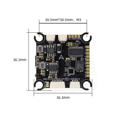HGLRC FC HGLRC F405 V1 2-8S Flight Controller - 30.5x30.5