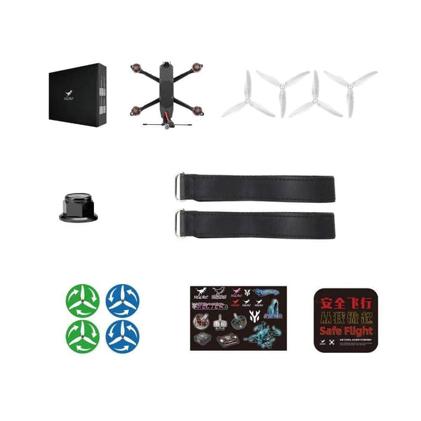 HGLRC FPV Drones BNF & RTF HGLRC MY5 Freestyle FPV Drone Analog - 6S - ELRS 2.4GHz