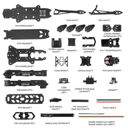 HGLRC Frame HGLRC Rekon10 Pro V2 10" LR Frame Kit - O4
