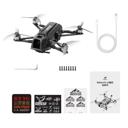 HGLRC FPV Drones BNF & RTF HGLRC Rekon35 V2 Drone - No FPV System - ELRS 2.4GHz