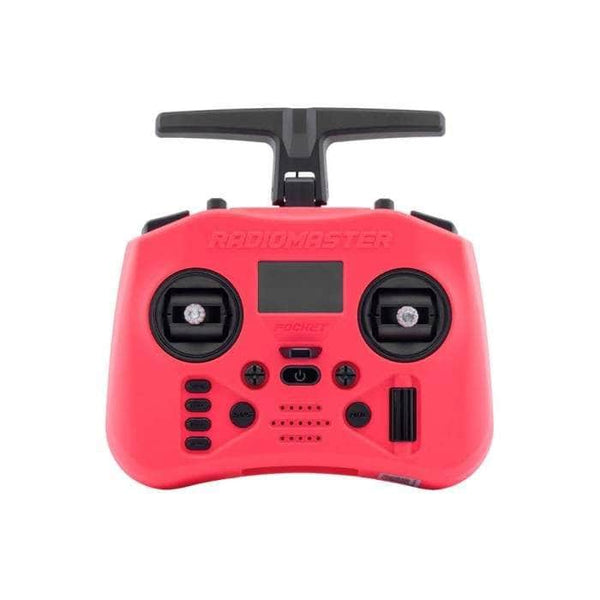 HOBBYPORTER RC TX Cherry Red RadioMaster Pocket Crush RC Transmitter - ELRS 2.4GHz - Choose Your Color