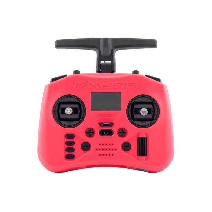 HOBBYPORTER RC TX Cherry Red RadioMaster Pocket Crush RC Transmitter - ELRS 2.4GHz - Choose Your Color