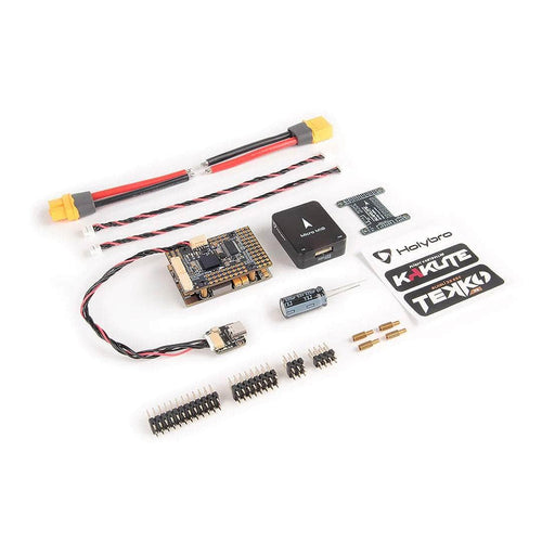 HOLYBRO FC Loose Holybro Kakute H743-WING 3-8S Fixed Wing Flight Controller & Micro M10 GPS Set