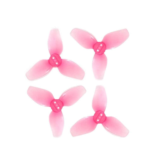 HQPROP Prop Pink HQProp 2x1.6x3 3-Blade Propeller for DJI Neo (Set of 4) - 1.5mm Shaft