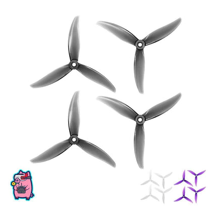 HQPROP Prop HQProp FlowerPig R29V3 3-Blade Propeller (Set of 4)