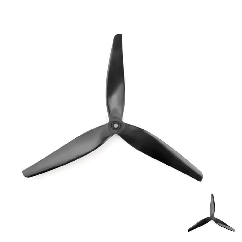HQPROP Prop HQProp MacroQuad 10x5x3 3-Blade Propeller (Set of 2) - Black
