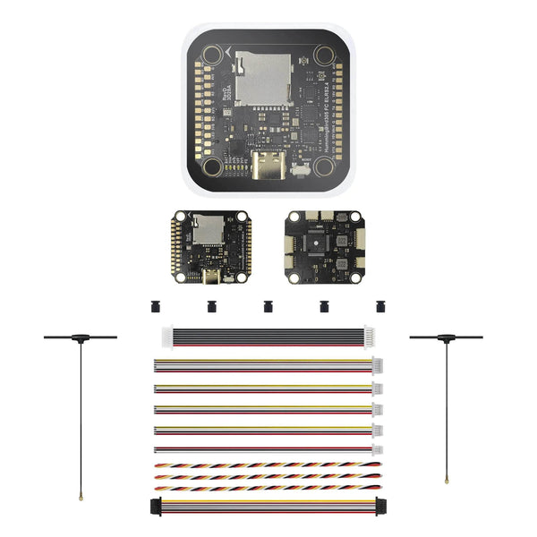 NewBeeDrone Drone FC+ESC Hummingbird 305 Flight Controller F722 ICM42688 with Diversity ELRS 2.4 Receiver 30x30