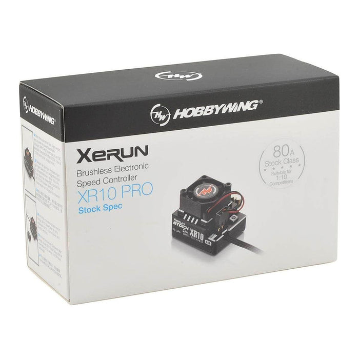 HWA30112401, Hobbywing Xerun XR10 Pro Stock Spec V4 Sensored Brushless ESC
