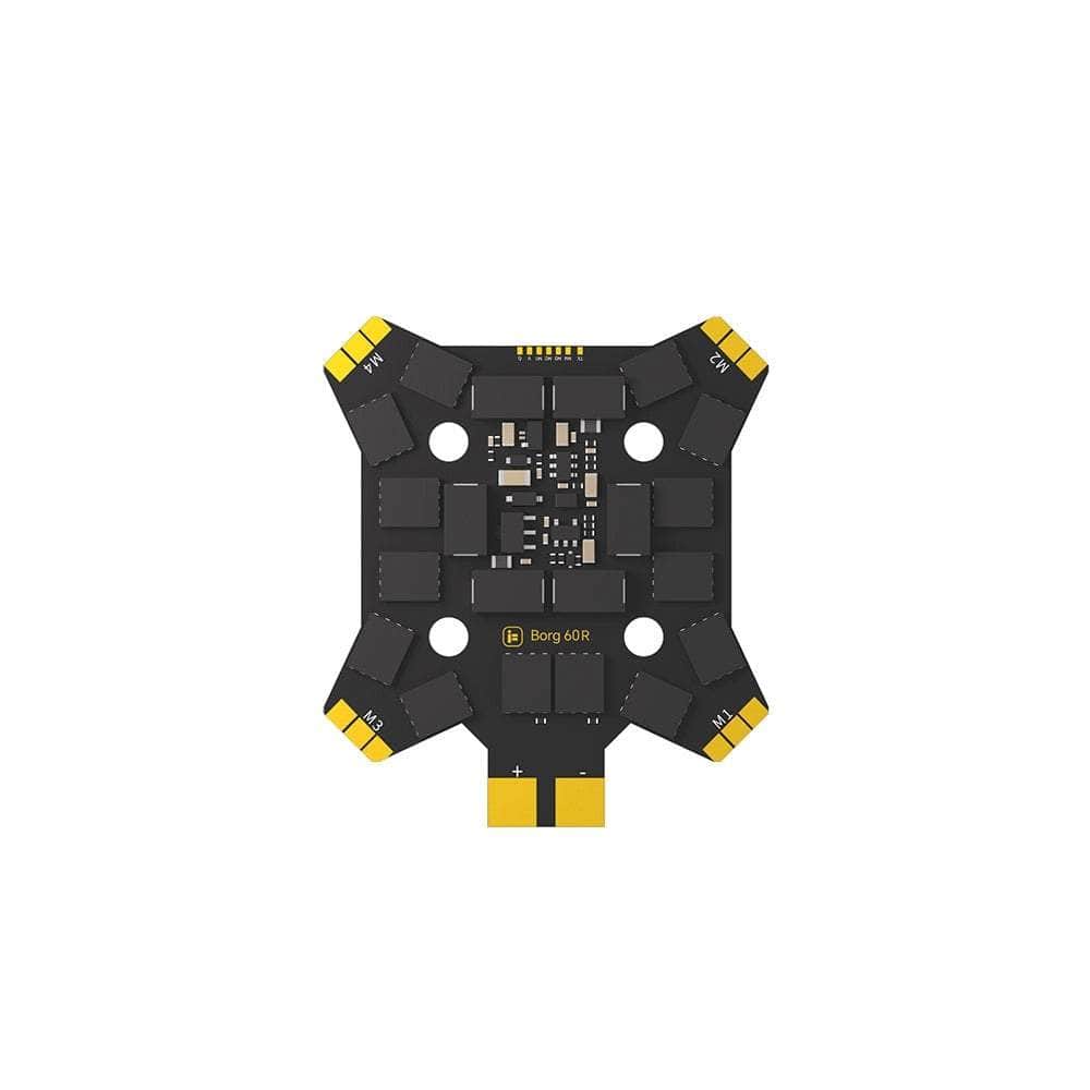 IFLIGHT Stack iFlight Borg 5S 60R Stack - F4 Flight Controller + 60A 3-8S BL32 4-in-1 ESC - 20x20