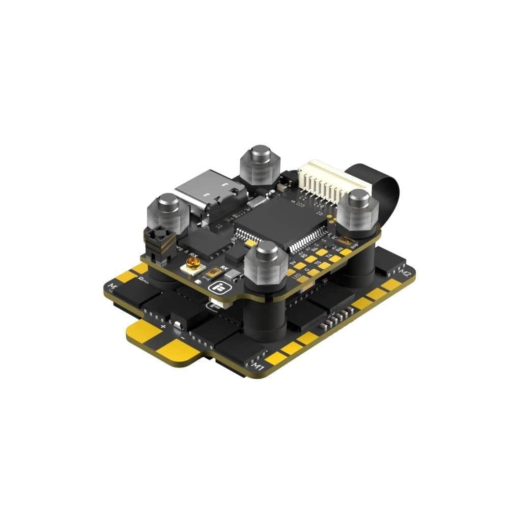 iFlight Borg Stack - 5S RX F4 FC + 60RS 60A 4-in-1 BLHeli_32 4-8S ESC ...