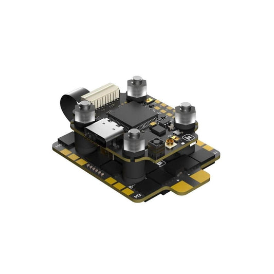 IFLIGHT Stack iFlight Borg Stack - 5S RX F4 FC + 60RS 60A 4-in-1 BLHeli_32 4-8S ESC - 20X20