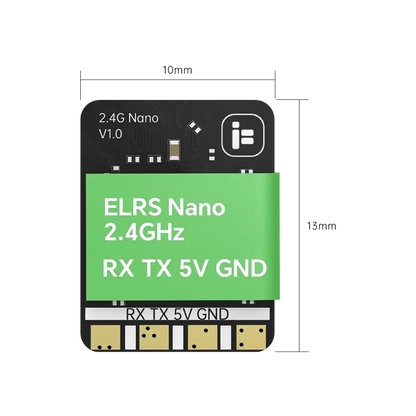 IFLIGHT RC RX iFlight ELRS Nano 2.4GHz Receiver + 160mm Antenna