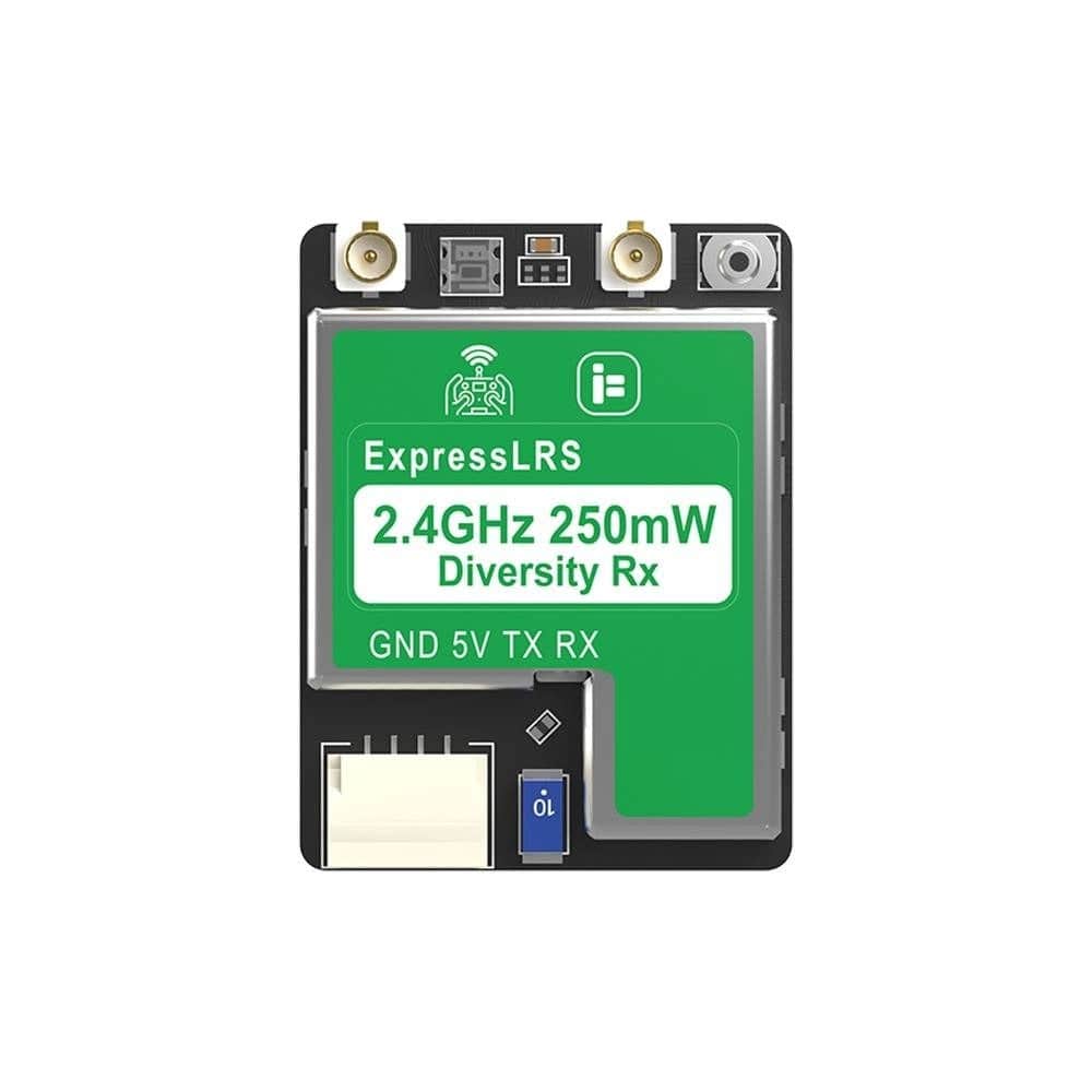 IFLIGHT RC RX iFlight ELRS True Diversity 2.4GHz Receiver + 2x160mm Antenna