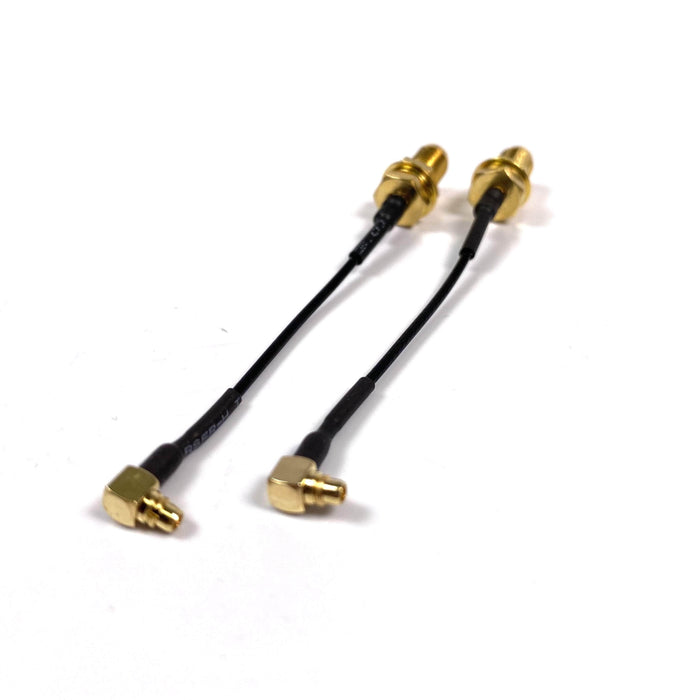 NewBeeDrone MMCX to SMA Extensions 90 Degree MMCX 2-Pack