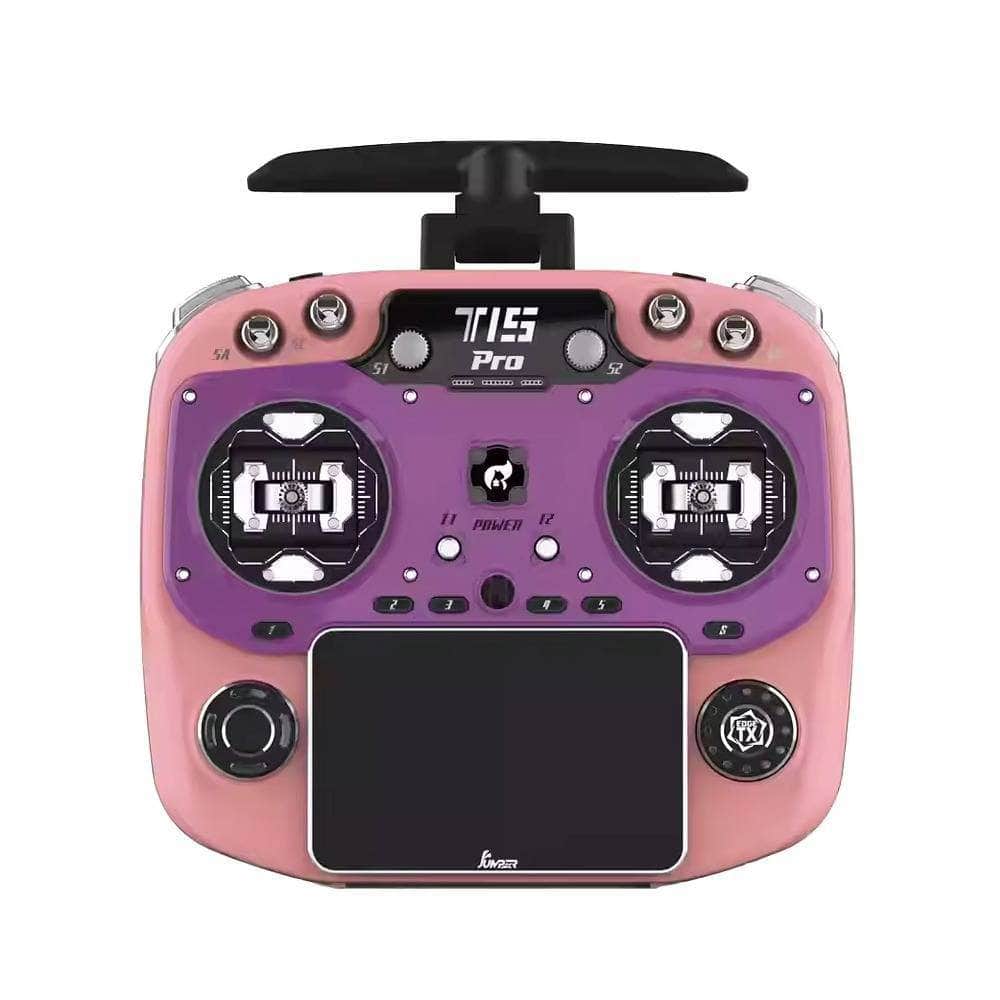 JUMPER RC TX Pink/Purple Jumper T15 Pro Radio Transmitter w/ Hall Gimbals - ELRS 2.4GHz