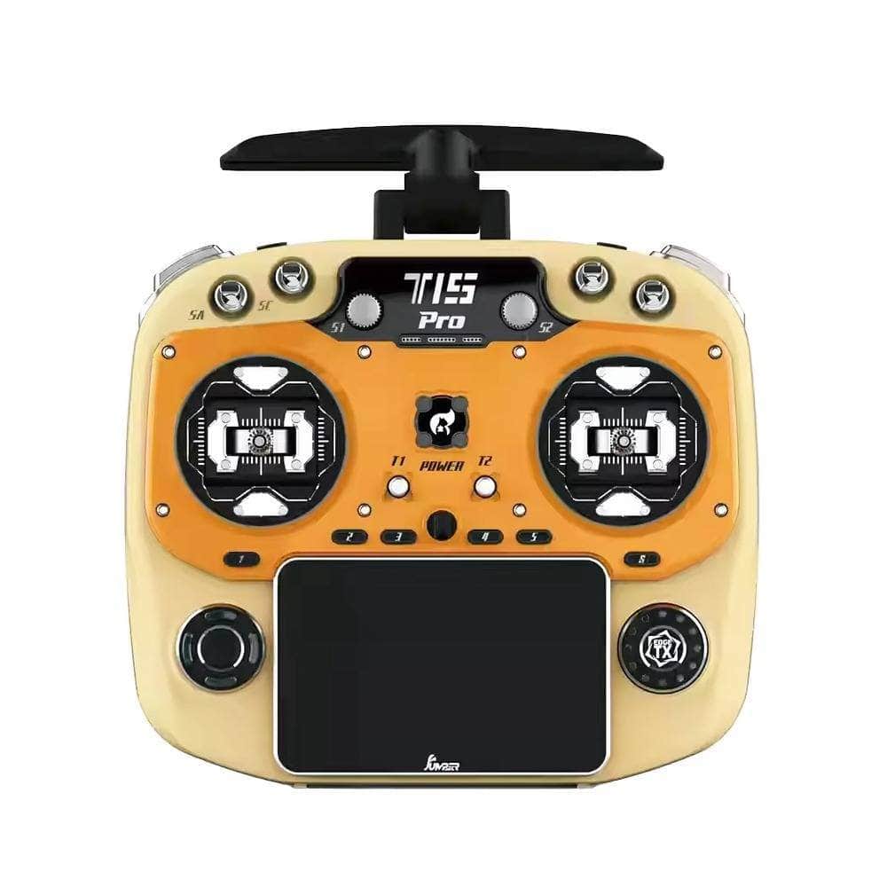 JUMPER RC TX Yellow/Orange Jumper T15 Pro Radio Transmitter w/ Hall Gimbals - ELRS 2.4GHz