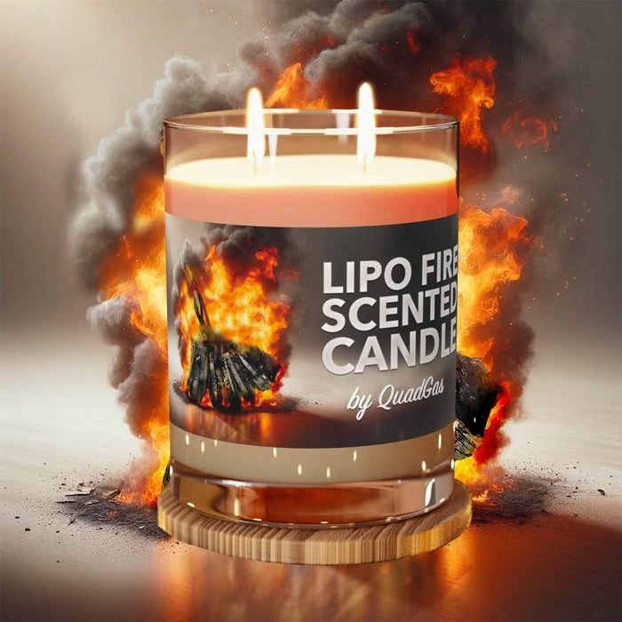LiPo Fire Scented Premium Candle V2 by Quad Gas