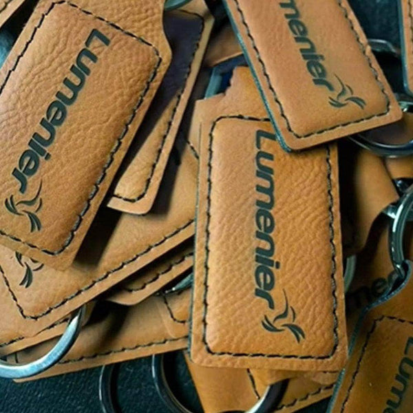 LUMENIER Swag Lumenier Leather Keychain