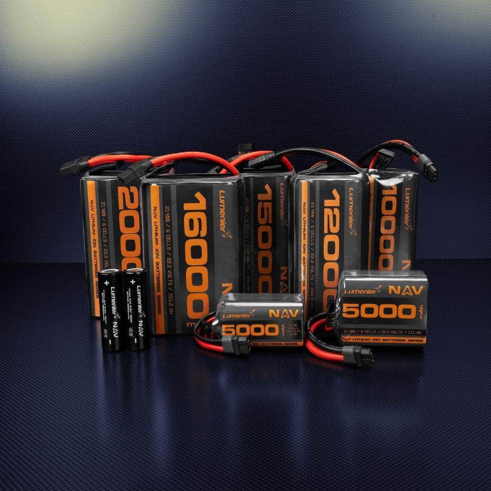 LUMENIER Battery Lumenier NAV 12000mAh 6S 21700 Lithium-Ion Battery - XT90
