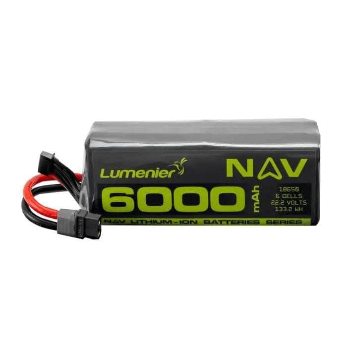 Lumenier NAV 22.2V 6S 18650 6000mAh 10C Li-Ion Battery - XT60