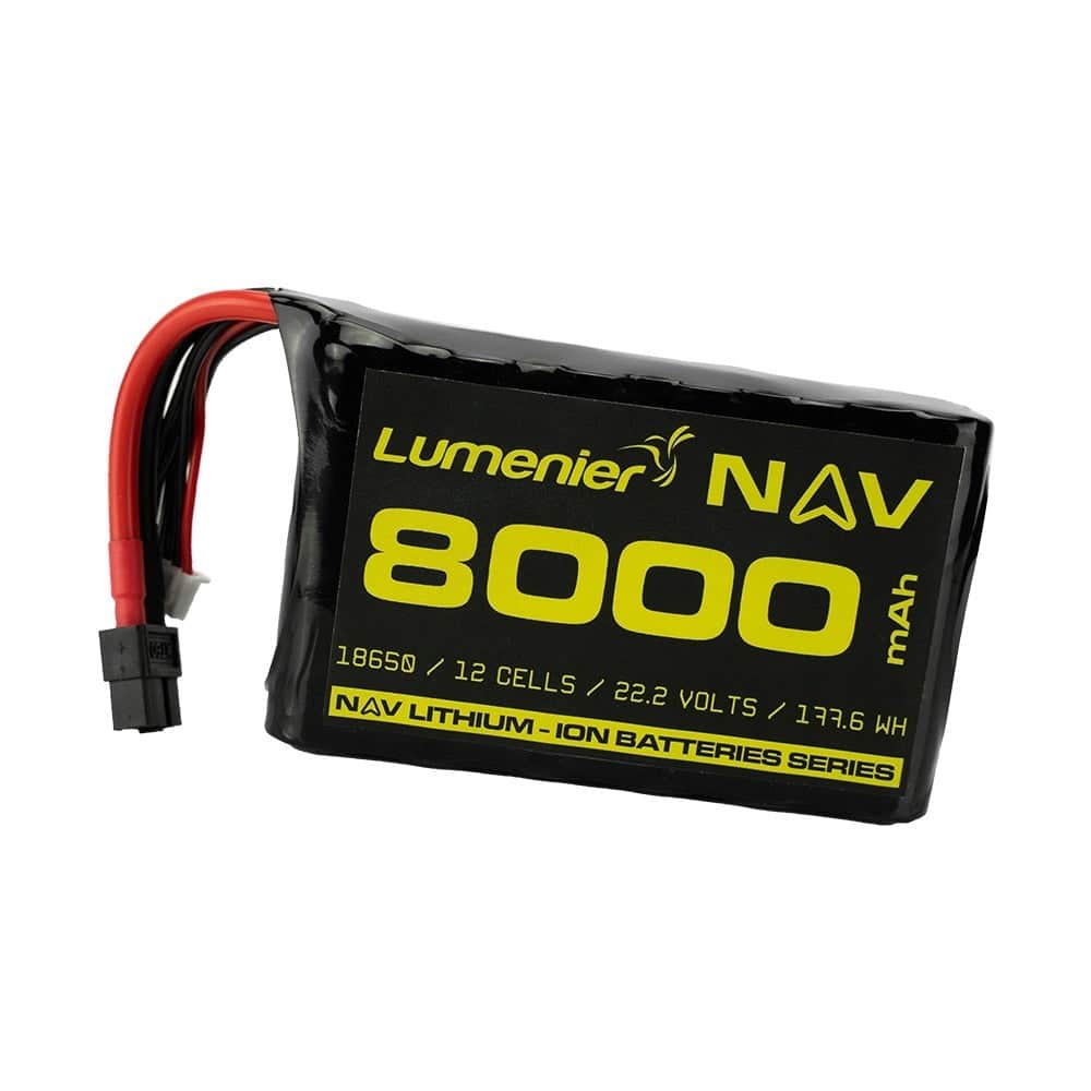 LUMENIER Battery Lumenier NAV 8000mAh 6S 18650 Amprius Lithium-Ion Battery - XT60