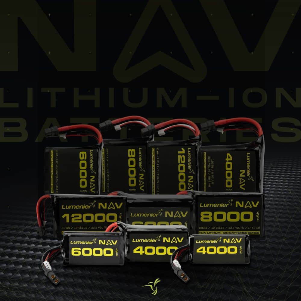 LUMENIER Battery Lumenier NAV 8000mAh 6S 18650 Amprius Lithium-Ion Battery - XT60