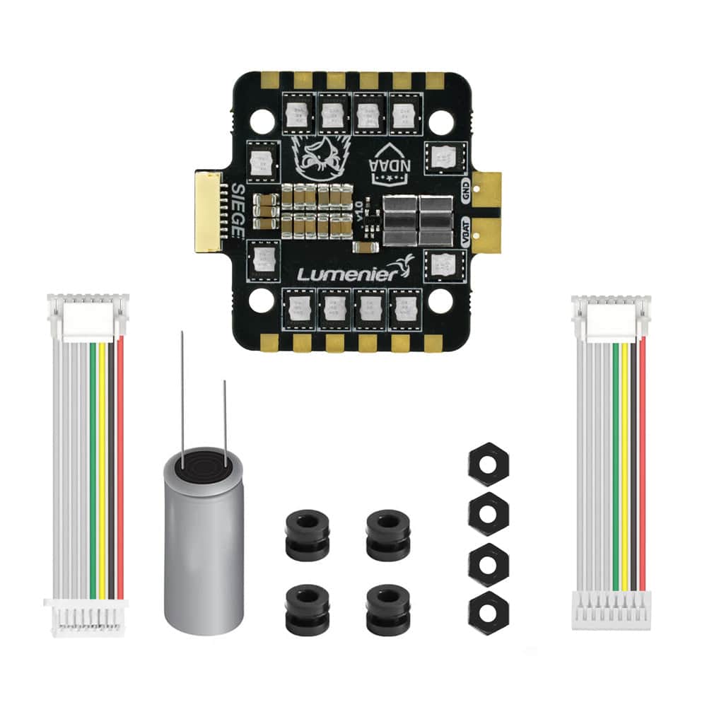 LUMENIER ESC Lumenier Siege 80A 3-8S AM32 4-in-1 ESC - NDAA