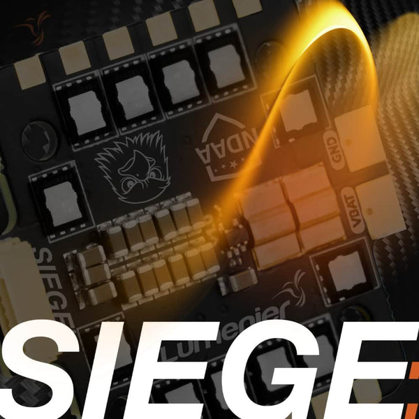 LUMENIER ESC Lumenier Siege 80A 3-8S AM32 4-in-1 ESC - NDAA
