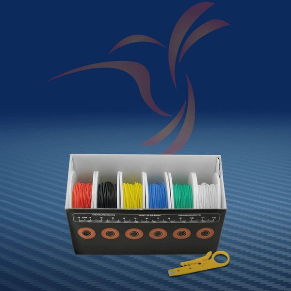 LUMENIER Hardware Lumenier Silicone Wire 6 Roll Build Kit - 28AWG