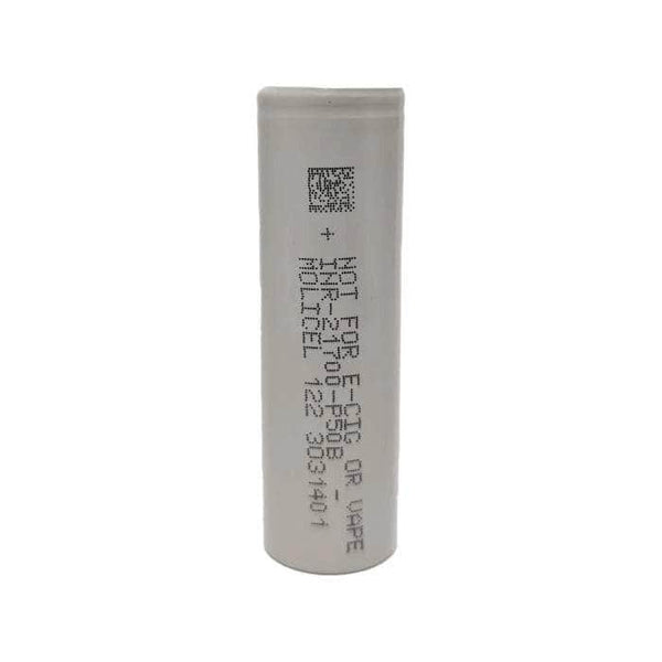Molicel P50B 21700 5000mAh 60A 3.7V Li-Ion Battery (2pcs) Molicel P50B 21700 5000mAh 60A 3.7V Li-Ion Battery (2pcs)