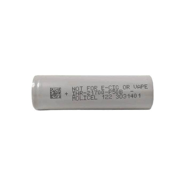Molicel Battery Molicel P50B 21700 5000mAh 60A 3.7V Li-Ion Battery (2pcs)