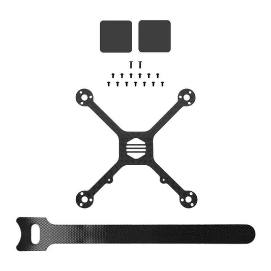 NEWBEEDRONE Frame NewBeeDrone Cockroach 75 Carbon Fiber Frame w/ Accessory Pack - Pusher