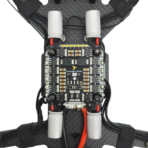 NEWBEEDRONE Stack NewBeeDrone Hummingbird 305 Stack - F7 EL RS FC + 80A AM32 4-in-1 ESC - 30.5x30.5