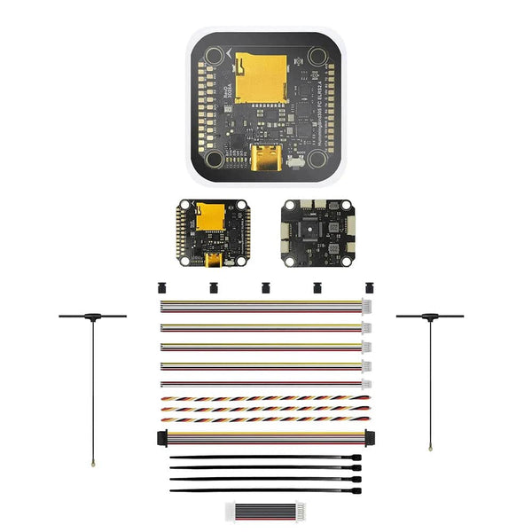 NEWBEEDRONE Stack NewBeeDrone Hummingbird 305 Stack - F7 EL RS FC + 80A AM32 4-in-1 ESC - 30.5x30.5