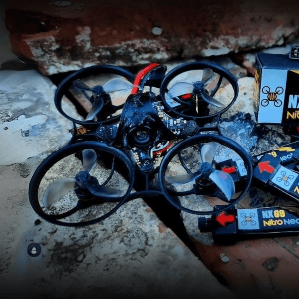 NewBeeDrone FPV Drones BNF & RTF NewBeeDrone Hummingbird RaceSpec V2 BNF Whoop - UART ELRS 2.4GHz