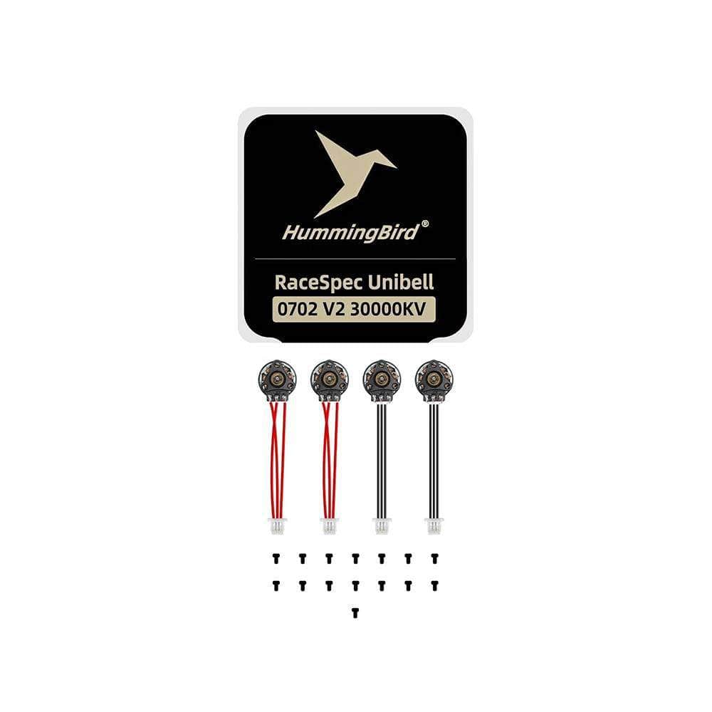 NEWBEEDRONE Motor NewBeeDrone Hummingbird Unibell 0702 V2 RaceSpec Motors (Set of 4) - 30000KV