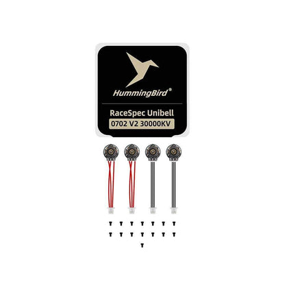 NEWBEEDRONE Motor NewBeeDrone Hummingbird Unibell 0702 V2 RaceSpec Motors (Set of 4) - 30000KV